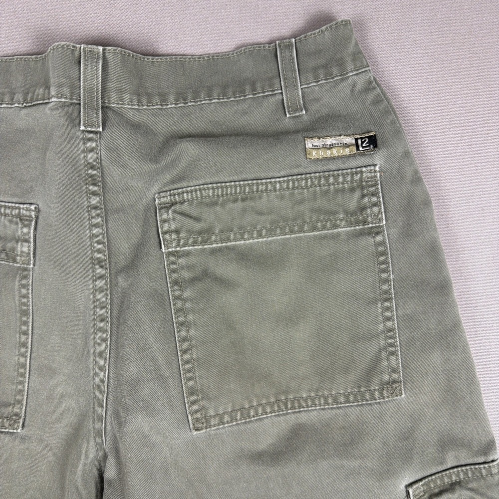 Vintage Khakis L2 Cargo Green 30x30 - Picture 6 of 12